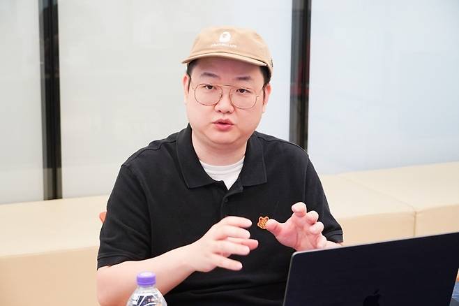 정중제 게임사업실장이 5월 29일 판교 NHN사옥에서 인터뷰를 진행하고 있다.(NHN 제공. 재판매 및 DB금지)2025.6.5/뉴스1