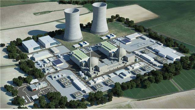 체코 두코바니 신규원전 조감도. 한국수력원자력