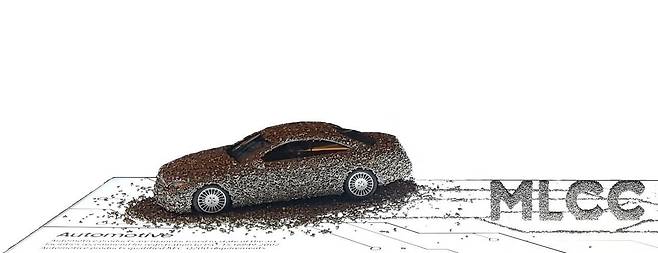 삼성전기가 개발한 라이다(LiDAR)용 초소형·고전압 MLCC./삼성전기