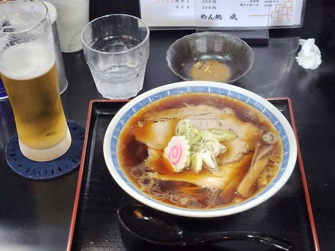 비자 신청하고 고리야마라멘(+생맥)