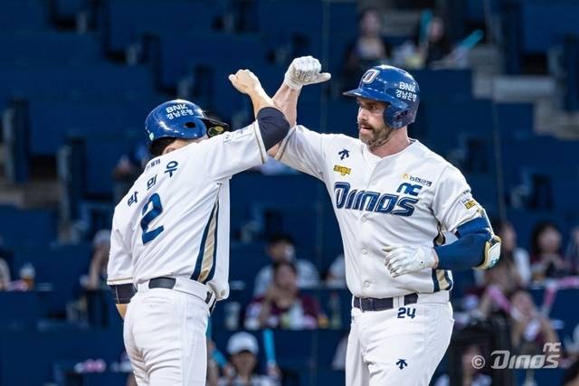 NC 데이비슨은 5일 창원 LG전에서 장타력을 과시했다. 사진=NC 제공