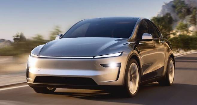 테슬라 신형 모델 Y '주니퍼'. /사진=테슬라코리아 홈페이지 캡처