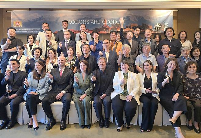 조지아 와인으로 더욱 친근감이 더해진 조지아-한국 관광 파트너들