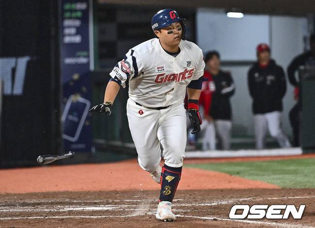 [OSEN=부산, 이석우 기자] 롯데 자이언츠 한동희 / foto0307@osen.co.kr