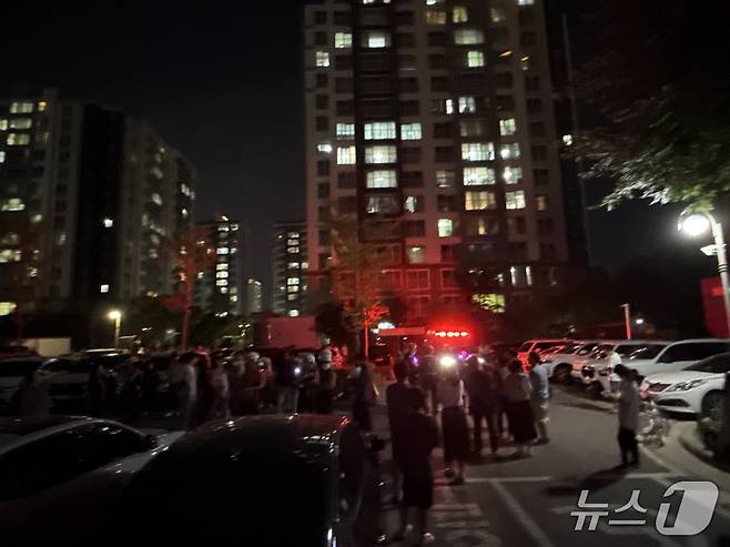 주민 대피 현장. (독자 제공) 2025.6.6/뉴스1