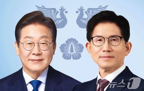 이재명 대통령(왼쪽)과 김문수 전 국민의힘 대통령 후보. ⓒ News1 김지영 디자이너