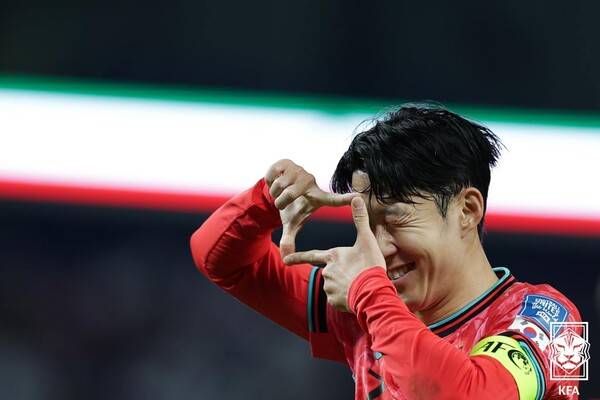 대한민국 대표팀 캡틴 손흥민. 사진┃대한축구협회