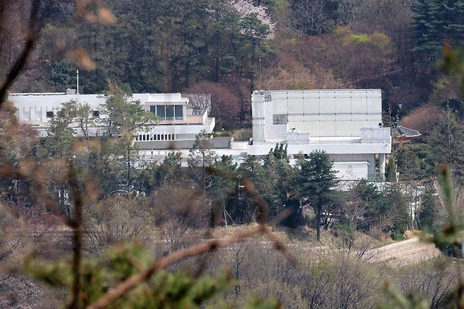 한남동 관저 모습. 2025.4.10 뉴스1