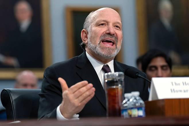 하워드 러트닉 미국 상무장관. AP연합뉴스