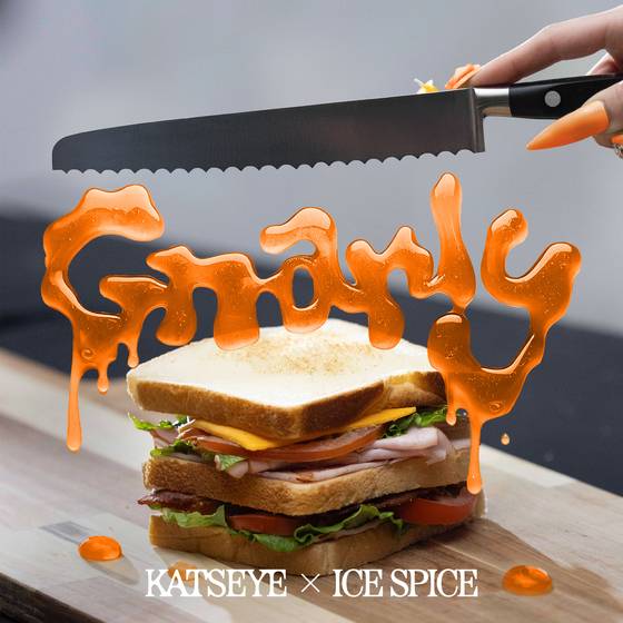 Cover for Katseye's remix of ″Gnarly″ featuring Ice Spice [HYBE]