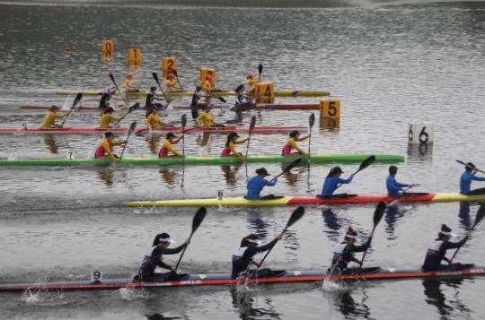 국내 카누 대회 모습 [대한카누연맹 홈페이지 캡처]