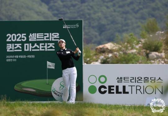 이가영의 1라운드 경기 모습. 사진[연합뉴스]