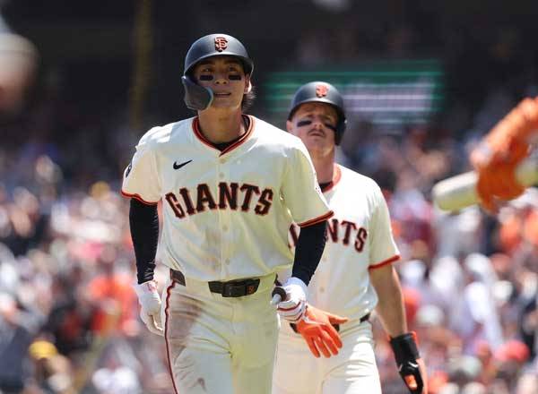 이정후는 이날 2루타와 볼넷 2개로 팀 승리에 기여했다. 사진= Kelley L Cox-Imagn Images= 연합뉴스 제공