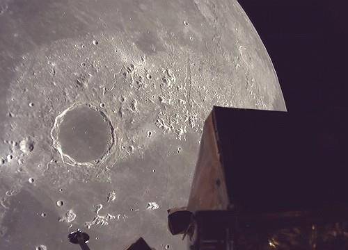 아이스페이스 달 착륙선이 본 달. 아이스페이스 제공. AP 연합뉴스
