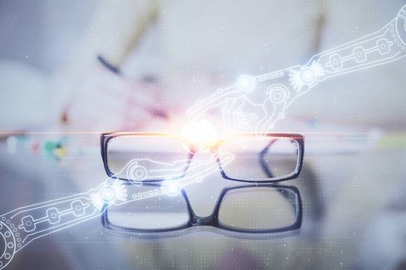 스마트 글래스 이미지. 자료 : 123RF