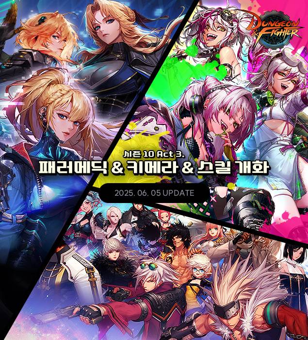 던전앤파이터의 신규 업데이트 소개 이미지. 사진 제공=넥슨