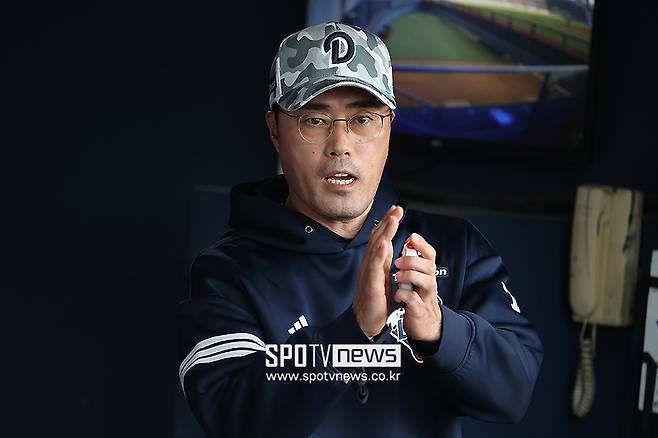 ▲ 조성환 감독대행 ⓒ 곽혜미 기자