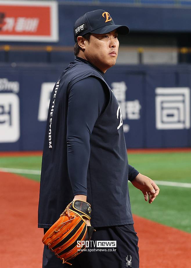 ▲ 두 턴 정도 휴식을 취한 뒤 1군 복귀 시점을 저울질할 것으로 예상되는 류현진 ⓒ곽혜미 기자
