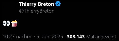 [티에리 브르통 엑스 캡처 연합뉴스. 재판매 및 DB 금지]