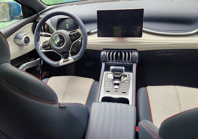 BYD 아토 3 실내. (사진=이데일리 이다원 기자)