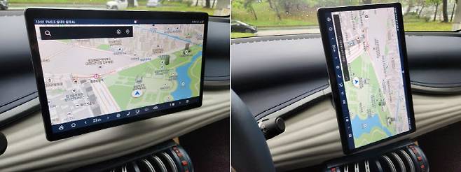 BYD 아토 3 센터 디스플레이. (사진=이데일리 이다원 기자)