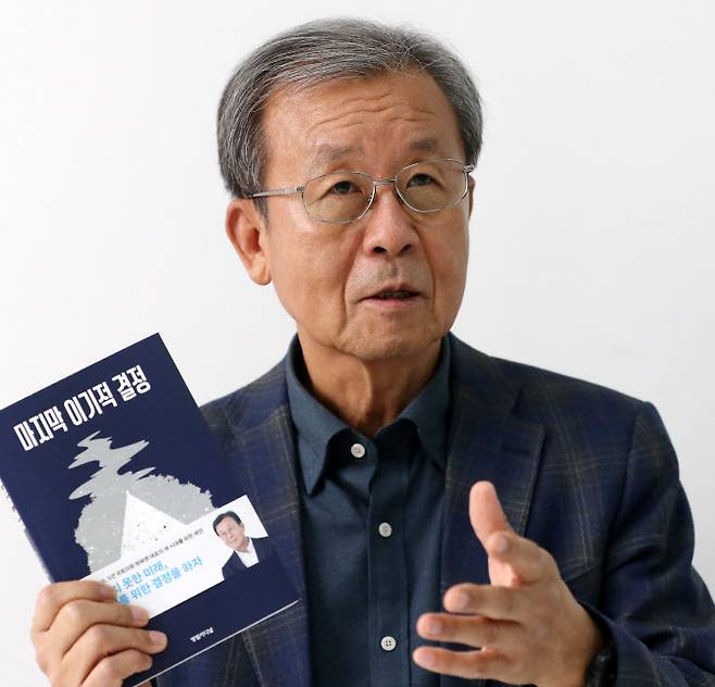 Hye-young Won, a former five-term lawmaker and Co-Chairperson of Well-Dying Culture Movement, is interviewed by Edaily (Photo: Edaily Reporter Tae-hyung Kim)