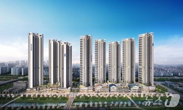 더 샵 일산 엘로이 조감도