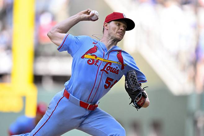 세인트루이스 카디널스 선발투수 소니 그레이. Imagn Images연합뉴스
