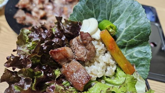 20250606_211115.jpg 저녁 아들 개인 훈련 후 돼지목살