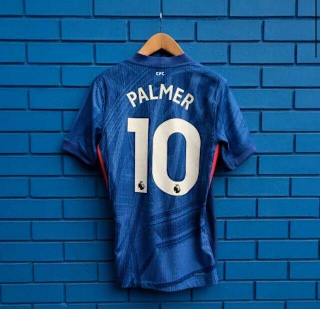 등번호를 10번으로 변경한 콜 파머. /첼시 FC