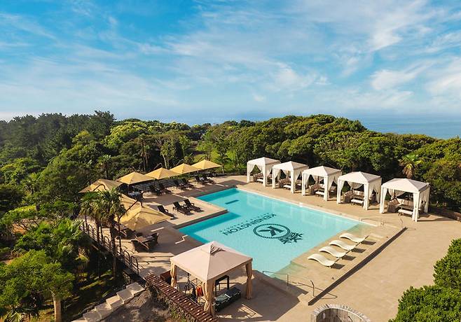 [서울=뉴시스] 이랜드파크_켄싱턴리조트 제주중문_워터플레이존.(사진=이랜드파크 제공) *재판매 및 DB 금지