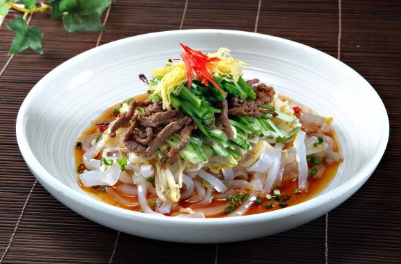 탕평채 이미지. 아이클릭아트