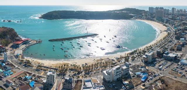 울산 일산해수욕장 전경. 사진제공=울산시