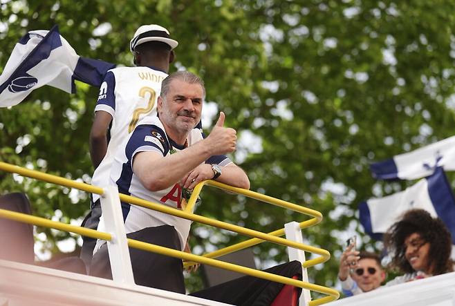 ▲ 토트넘 홋스퍼 엔제 포스테코글루 감독. ⓒ연합뉴스/REUTERS/AFP