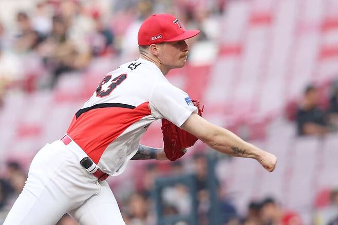 ▲ 시즌 7번째 승리에 도전하는 아담 올러 ⓒKIA타이거즈