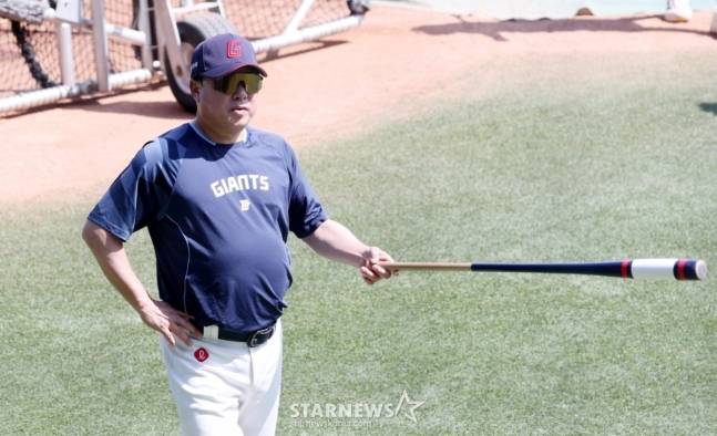 롯데 김태형 감독. /사진=김진경 대기자