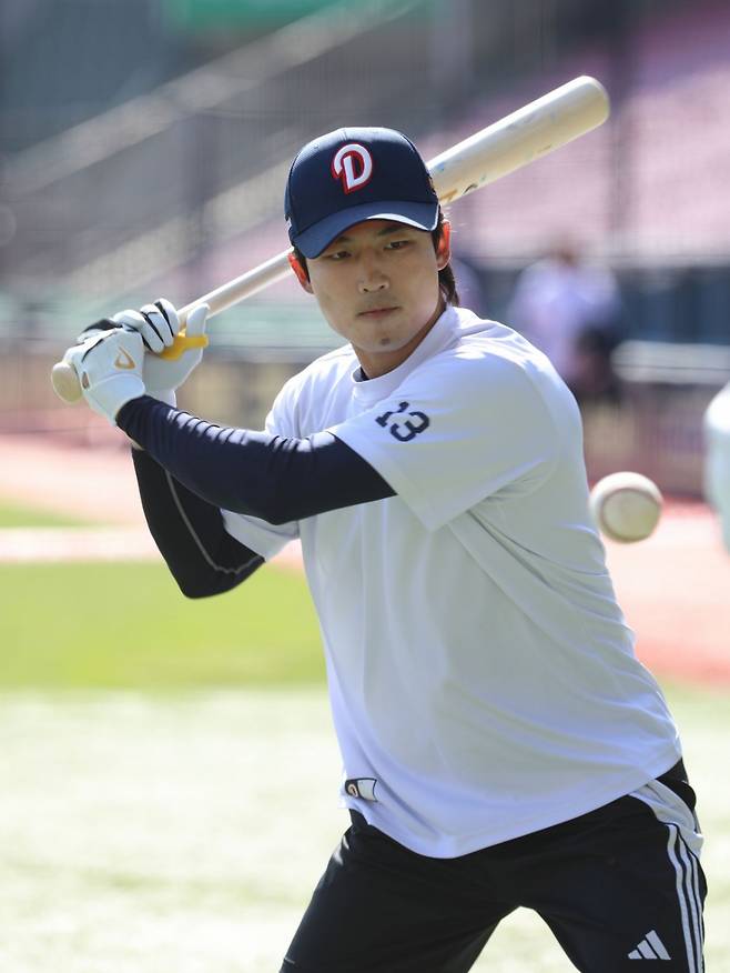 두산 베어스 내야수 이유찬. /사진=두산 베어스 제공