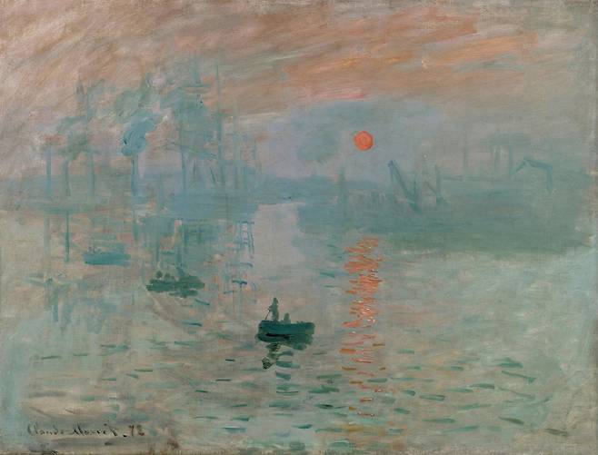 모네作 ‘Impression, Sunrise’