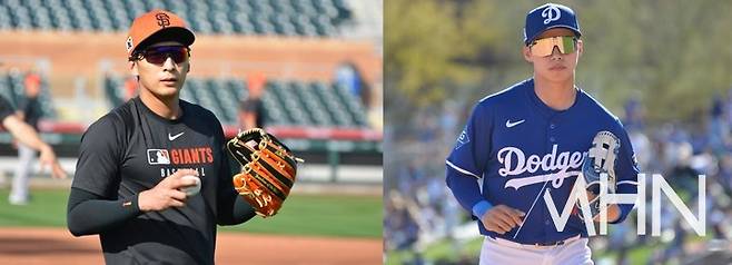 (이정후(왼쪽)와 김혜성)