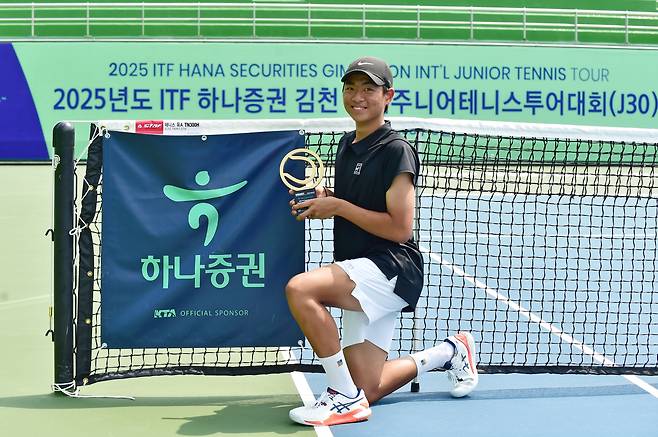 김천국제주니어에서 우승한 이성민(사진/황서진 기자)