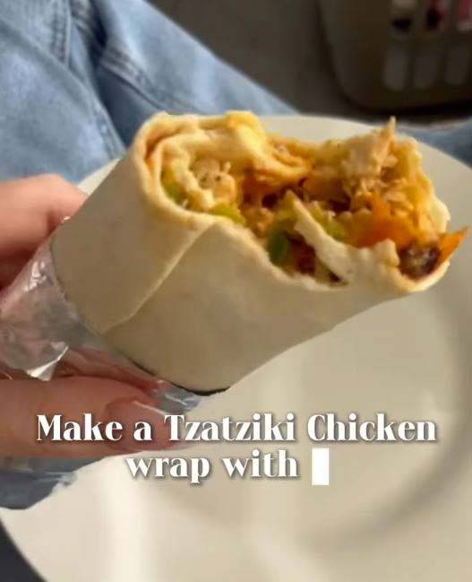 소냐 필립스가 즐겨먹었던 닭가슴살 토르티야/사진=소냐 필립스 인스타그램