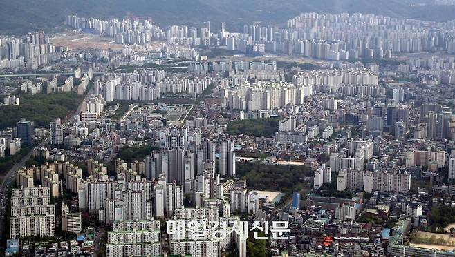 서울 시내 아파트 전경 [매경DB]