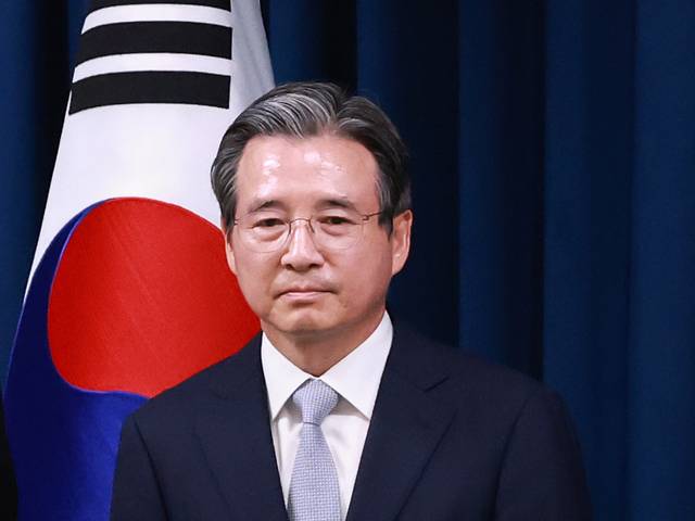 이재명 대통령은 지난  6일 대통령실 정책실장에 김용범 전 기획재정부 1차관을 임명했다. 사진은 이날 인선 발표에 참석한 김 정책실장. 연합뉴스