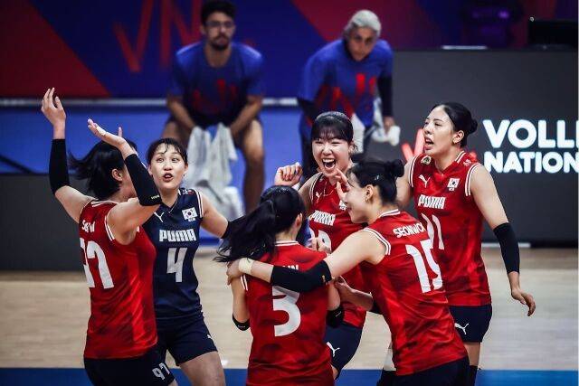 여자배구대표팀./FIVB