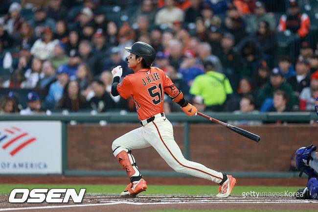 [사진] 샌프란시스코 이정후. ⓒGettyimages(무단전재 및 재배포 금지)
