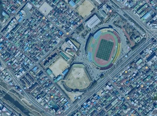 ▲전라중재개발 사업부지 일원 ⓒ네이버 지도 캡처