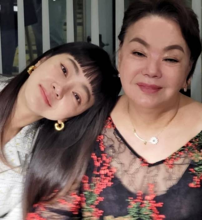 서효림, 故 김수미. 서효림 인스타그램 캡처