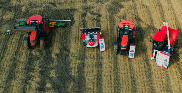 대동의 자율주행 농기계들. 사진 제공=대동