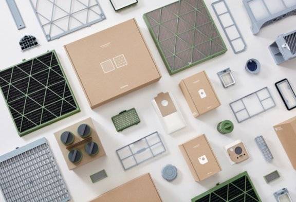 삼성전자는 국제 디자인 공모전 ‘IDEA 2024’에서 금상 2개, 은상 1개, 동상 2개, 입상(파이널리스트) 40개 등 총 45개의 상을 받았다. 사진은 금상을 수상한 가전 소모품 선행 콘셉트 디자인. 삼성전자