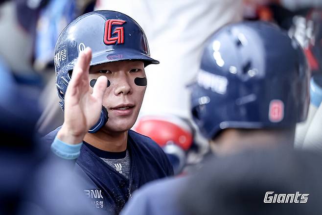 ▲ 장두성 ⓒ롯데 자이언츠